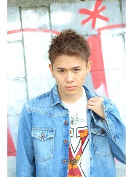 リップス レイ ギンザ(LIPPS Ray GINZA) スウィングアッシュモヒカン　かき上げ　ツーブロック