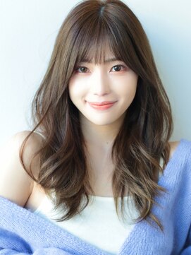 アフロート トウキョウ(AFLOAT TOKYO) 似合わせカットロングレイヤー小顔前髪あり丸顔20代30代40代