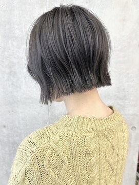 モリオ(morio) =耳かけボブ大人ボブコンパクトボブ切りっぱなしボブOL30代40代