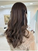 巻きおろしハーフツイン♪