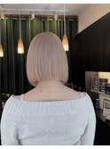 ベージュボブ
