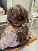 ローポニーアレンジ