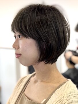 ファーストステップ 表参道(FIRST STEP) 20代30代40代◎髪型ショート丸みとくびれボブミニボブレイヤー
