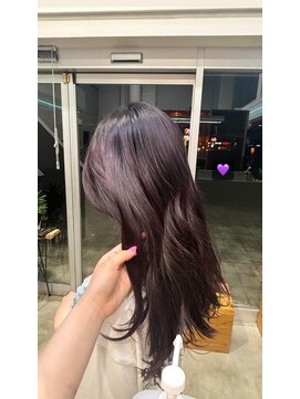 シアン(cyan) ナチュラルラベンダーカラー