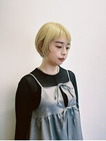 楪(yuzuriha)&nbsp;blond hair × bob