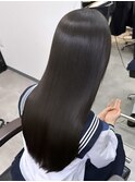アッシュグレージュカラー＋最高級髪質改善トリートメント