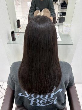 ヘア ポジション HAIR Position 本荘店 まっすぐすぎない、自然なストレートヘア