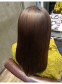 根本から毛先までサラサラな髪に！