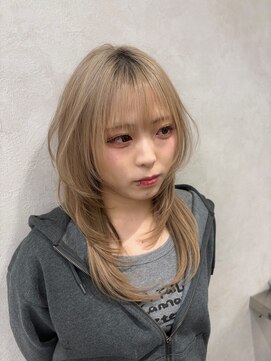 ロンド マーレ 天神大名店(Lond mare) 大人ガーリー/ミディアムレイヤーカット/似合わせカット