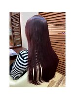 スワン山の田&nbsp;ブリーチなしで出来るチェリーレッド