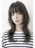 顔周り×レイヤーカット×ウルフ(新越谷/南越谷)