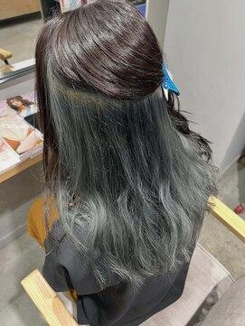 ラピスタ 池袋(Lapista) 韓国ヘアレイヤーカットダブルハイライトカラー【Lapista池袋】