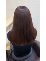 ヘアルーム クオーレ(hair room Cuore)&nbsp;pinkbrown