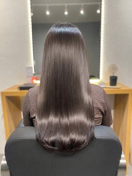 ラテノワール(Latte Noir) 髪質改善15stepヘアエステカラーダークアッシュ