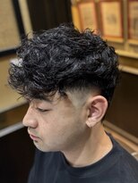 ヒロギンザ 大宮駅前店(HIRO GINZA)&nbsp;ナチュラルマレットヘア/大宮/フェード/メンズカット