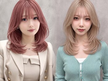 ルノン シェリー(LUNON cheliy)の写真/《カラー比率90%》ツヤと潤いを与える髪質補修カラー&透明感カラーで魅力的な自分に
