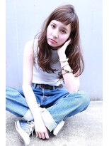 テイラー(Taylor)&nbsp;LAガール風透け感オリーブベージュxベイビーバング