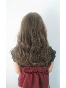 ヘアーアンドアイラッシュ ヨーク(Hair&eyelash york's) オーシャンベージュ　イルミナカラー