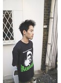 ツイストパーマスタイル