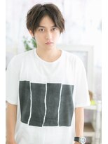 ミック ヘアアンドビューティー 大山店(miq  Hair&Beauty)&nbsp;センターパートの無造作ショート