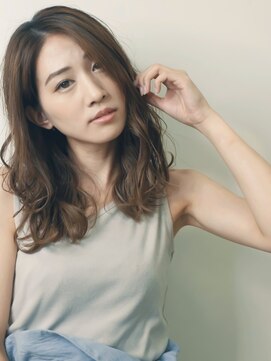 ヘアケアアンドスパ レポ(REPO) ブリーチなし/透明感溢れる/大人かわいい似合わせカット