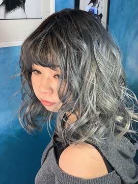 アスイン(asuin) 透明感のグレージュカラー