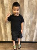 【キッズカット】　刈り上げベリーショート