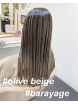 アッシュ 大宮店(Ash)&nbsp;オリーブベージュバレイヤージュ×髪質改善☆