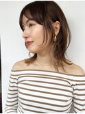似合わせカットくびれイメチェンイヤリングカラー