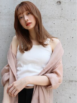 ロエナ(ROENA) 2030代40代50代ウエーブミディアム似合わせカットメルティカラー