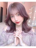 【 LOUIS 】ブリーチなし 韓国ヘア ラベンダーカラー