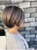 イメチェン/似合わせカット/フルバング/レッドブラウン/柏
