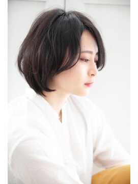 ムオン(muon) 黒髪◎大人ボブ