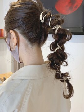 ティダスマイル(tida smile) ヘアアレンジお客様スタイル