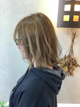 ヘアキッチン エスケーオー(Hair Kitchen S.K.O) くすみカラー/大人ボブ/外ハネボブ