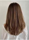 ミディアムヘア 暗めカラー グランマッシュ デザインカラー 登戸