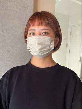 イトシテ オン眉×オレンジミニボブ【本多身和子】