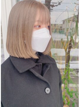 オーシー 新保店(O'sea) “ mini bob/pail beige “