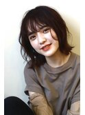 ◆小顔外はねボブ◆に合わせカット