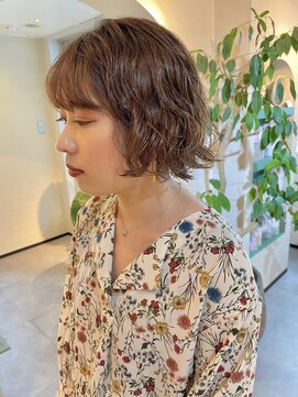 ユヌ(Une) ボブパーマ bob パーマ