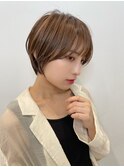 ショートショコラアッシュバニラベージュエアリーカールt77