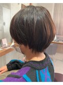 丸みショートボブ/ショートボブ/ショートヘア/20代30代40代