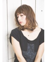 ニコ(NiCO)&nbsp;【NiCO 八戸】くせ毛風 カール 伸ばしかけ ふわミディ ボブ ♪