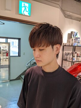 コワファーストナガサキシャンプーボーイ(COIFF1RST NAGASAKI SHAMPOO BOY) ナチュラルマッシュ×アッシュブラウン