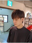 ナチュラルマッシュ×アッシュブラウン