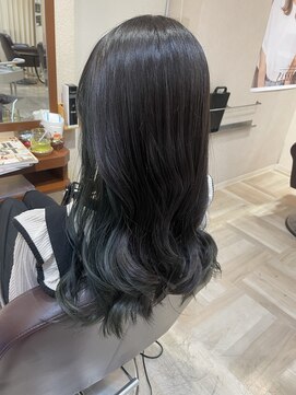 パッション 石巻蛇田店(PASSION) インナーカラー・オリーブグリーン