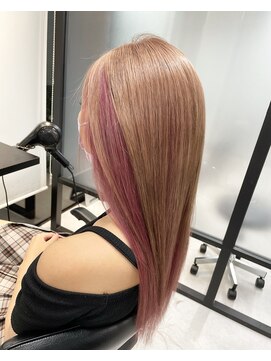 エイト 北千住店(EIGHT) ミルクティーベージュ×スモーキーピンク