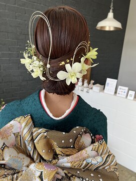 ニド(2do) 振袖ヘアアレンジ