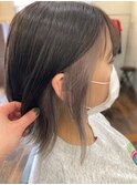 インナーカラー×シルバー