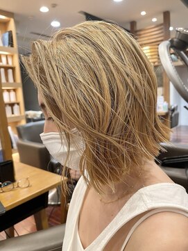 ルーム リシェール 南越谷店(Room RICHAIR) 切りっぱなしボブ